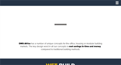 Desktop Screenshot of dms-africa.com